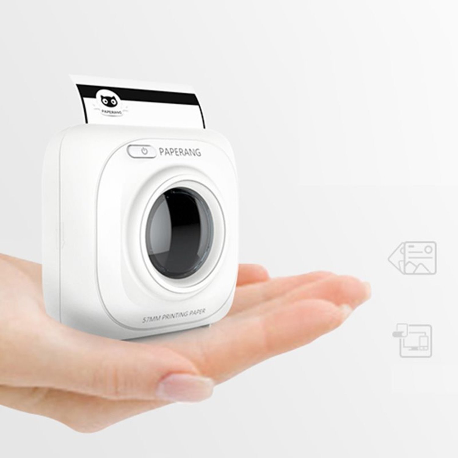 Μίνι Ασύρματος Φορητός Εκτυπωτής Bluetooth 4.0 για iOS Android Windows
